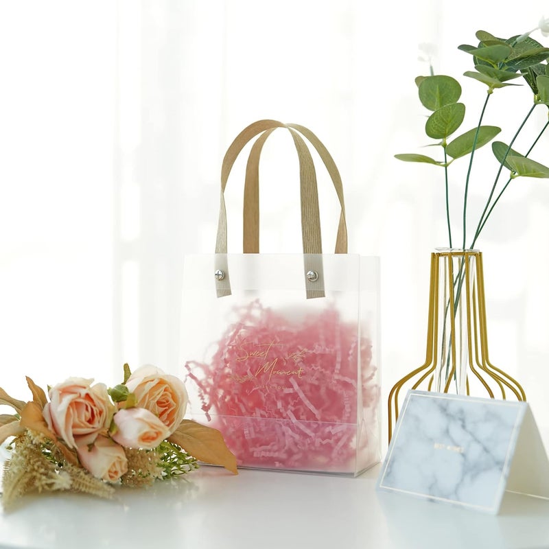 Bobobag - 4oz Crinkle Cut Paper Shred Filler Recyclable Gift Wrap Confetti Raffia Grass Shred Paper for Easter Baskets Filler Creative Eggs Decor (Pink) - Image 4